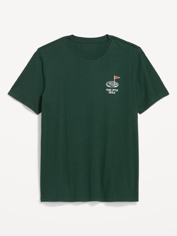 Old Navy Soft-Washed Crew-Neck Graphic T-Shirt - Forest Canopy in Saudi Arabia