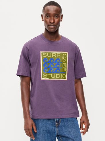 Old Navy Graphic T-Shirt - Vintage Violet in Saudi Arabia