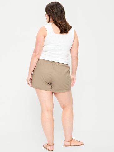 Old Navy High-Waisted Pull-On Utility Shorts - Toasted Almond in Saudi Arabia