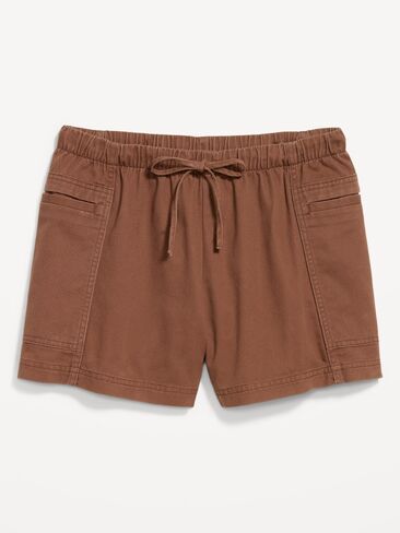 Old Navy High-Waisted Pull-On Utility Shorts - Coco de mer in Saudi Arabia