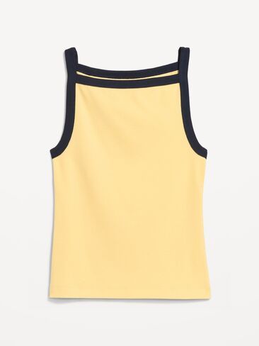 Old Navy Snug Apron-Neck Tank Top - Sunbeam in Saudi Arabia