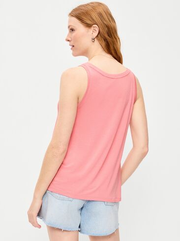 Old Navy Luxe Scoop-Neck Tank Top - Gladiola in Saudi Arabia