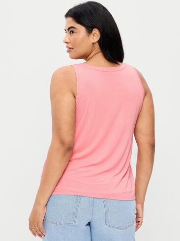 Old Navy Luxe Scoop-Neck Tank Top - Gladiola in Saudi Arabia