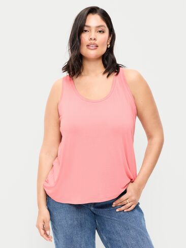 Old Navy Luxe Scoop-Neck Tank Top - Gladiola in Saudi Arabia
