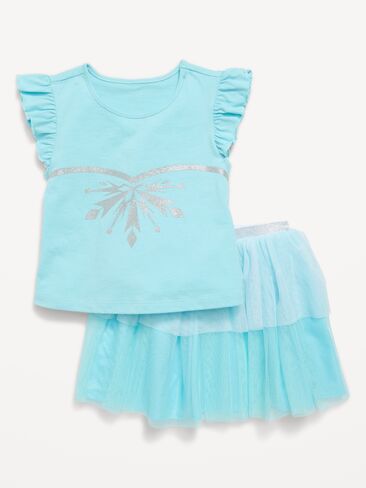 Old Navy Disney© Princess T-Shirt and Tutu Skirt Set for Toddler Girls - Elsa in Saudi Arabia