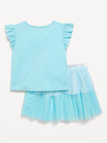Old Navy Disney© Princess T-Shirt and Tutu Skirt Set for Toddler Girls - Elsa in Saudi Arabia