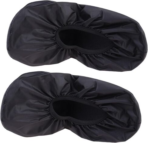 Milisten Bowling Shoe Covers Water Resistant Non Slip Foot Protectors for Indoor Use Easy to Wear and Store in Saudi Arabia