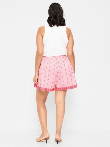 Old Navy High-Waisted Drapey Skirt Short - Just Peachy in Saudi Arabia