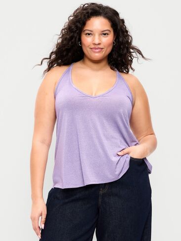 Old Navy Strappy-Back Swing Tank Top - Lilac Shadow in Saudi Arabia