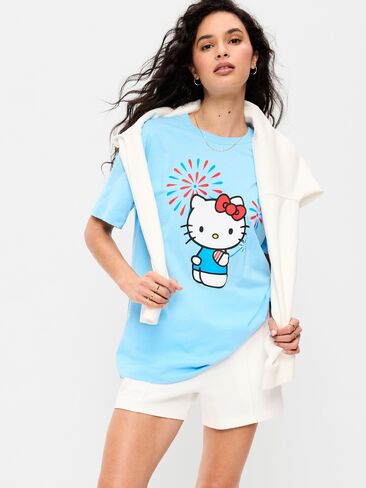 Old Navy Hello Kitty® Oversized Graphic Tunic T-Shirt - Altitude in Saudi Arabia