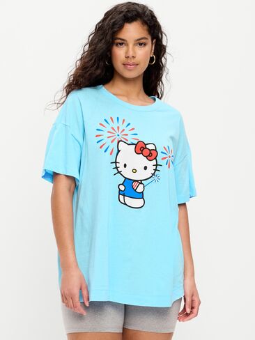 Old Navy Hello Kitty® Oversized Graphic Tunic T-Shirt - Altitude in Saudi Arabia