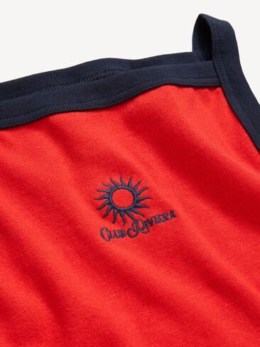 Old Navy Snug Apron-Neck Tank Top - MOONFISH ORANGE in Saudi Arabia