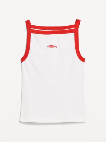 Old Navy Snug Apron-Neck Tank Top - Calla Lilies in Saudi Arabia