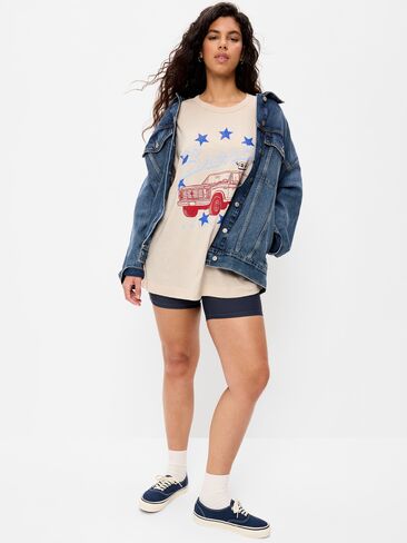 Old Navy Ford Bronco™ Oversized Tunic T-Shirt - Sea Salt in Kuwait