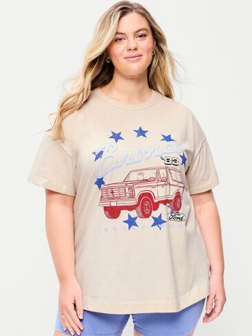 Old Navy Ford Bronco™ Oversized Tunic T-Shirt - Sea Salt in Kuwait