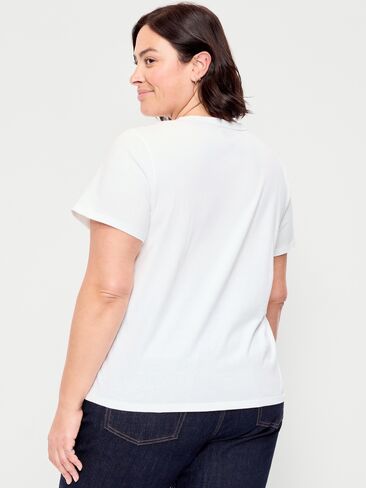 تي شيرت Old Navy EveryWear برقبة دائرية - Calla Lilies in Kuwait