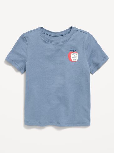 Old Navy Short-Sleeve Graphic T-Shirt for Toddler Boys - Apple of Moms Eye in Kuwait