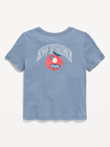 Old Navy Short-Sleeve Graphic T-Shirt for Toddler Boys - Apple of Moms Eye in Kuwait