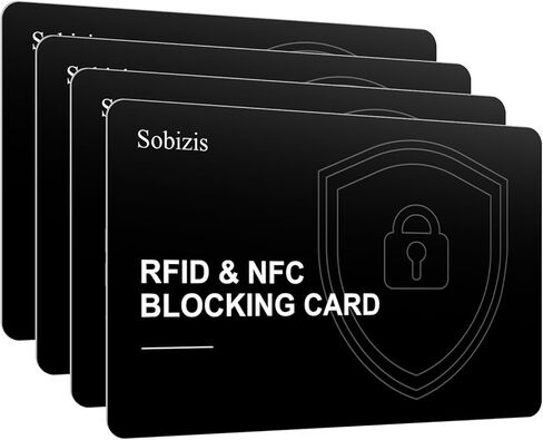 6 عبوات من بطاقات حجب RFID، واقي بطاقة الائتمان للخصم NFC النحيف للمحافظ، مانع بطاقات RFID للبطاقات الآمنة، مضاد للسرقة لبطاقة الائتمان وبطاقة الهوية، ملحقات السفر للرجال والنساء in Kuwait