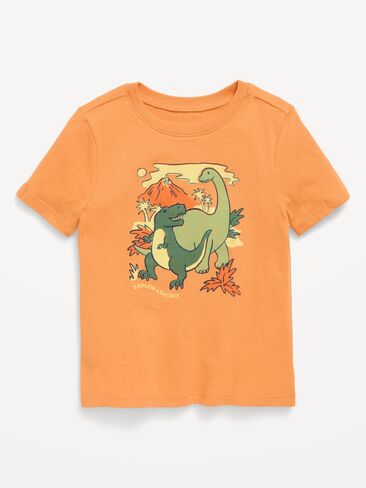 Old Navy Short-Sleeve Graphic T-Shirt for Toddler Boys - Bitter Marmalade in Kuwait