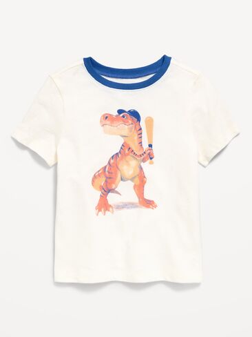 Old Navy Short-Sleeve Graphic T-Shirt for Toddler Boys - Baseball in Saudi Arabia