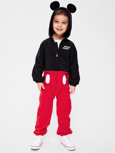 Old Navy Disney © قطعة واحدة من الصوف الدقيق ميكي ماوس بغطاء للرأس للأولاد الصغار - ميكي ماوس in Saudi Arabia