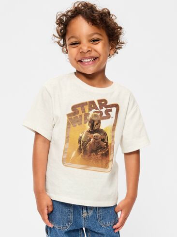 Old Navy Star Wars™ Oversized Unisex Graphic T-Shirt for Toddler - Sea Salt in Kuwait