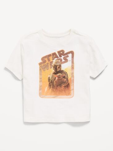 Old Navy Star Wars™ Oversized Unisex Graphic T-Shirt for Toddler - Sea Salt in Kuwait