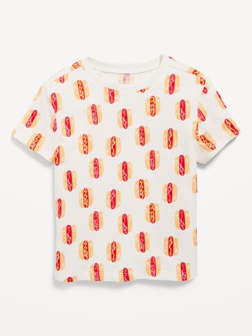 Old Navy Printed Short-Sleeve T-Shirt for Toddler Boys - Hot Dog in Saudi Arabia