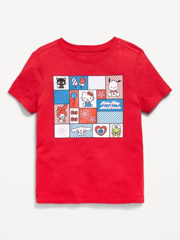 تي شيرت برسومات Old Navy Hello Kitty® للفتيات الصغيرات - Hello Kitty And Friends in Kuwait