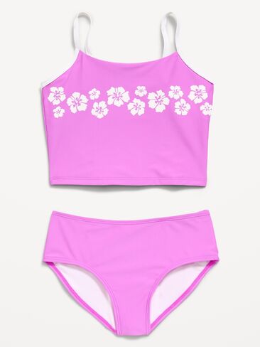 Old Navy Tankini Swim Set for Girls - Orchid in Saudi Arabia