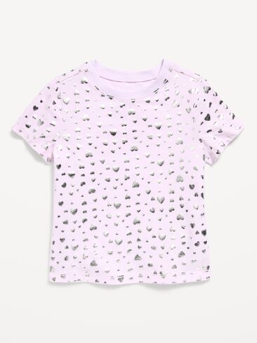 Old Navy Short-Sleeve Birthday Graphic T-Shirt for Toddler Girls - Orchid Petal in Kuwait