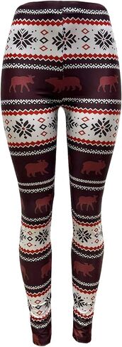 Sister Amy Girl 3D Printed Geometric Figures Ankle Elastic Tights Legging in Saudi Arabia