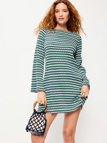غطاء مضلع مضلع من Old Navy Pointelle - شريط كحلي in Kuwait
