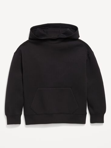 Old Navy Bounce Fleece Oversized Pullover Hoodie for Boys - Black Jack in Saudi Arabia