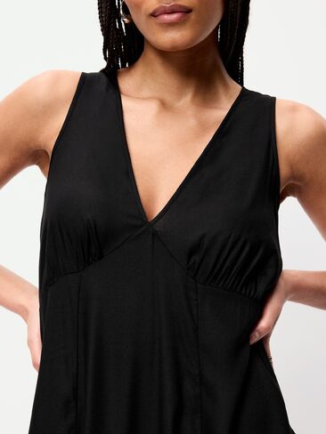 Old Navy Handkerchief Hem Midi Dress - Black Jack in Saudi Arabia