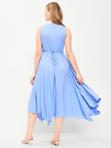 Old Navy Handkerchief Hem Midi Dress - Flax Flower in Saudi Arabia