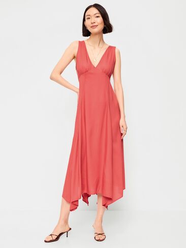 فستان متوسط ​​الطول بحاشية منديل من Old Navy - CACTUS BLOOM in Saudi Arabia