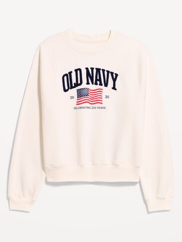 Old Navy Old Navy Graphic Sweatshirt - Bright White in Saudi Arabia