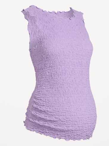 بلوزة بدون أكمام للحوامل ذات رقبة عالية من Old Navy - LILAC SHADOW in Saudi Arabia