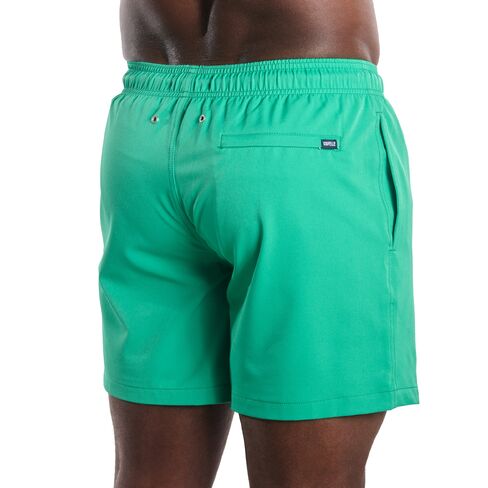 Capelle Miami Men's Premium Compression-Lined Hybrid Shorts - Island Green in Saudi Arabia