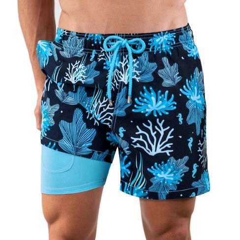 شورت Capelle Miami Closeout بطبعة هجينة in Kuwait