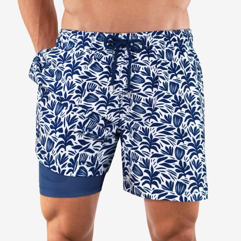 شورت Capelle Miami Closeout بطبعة هجينة in Kuwait