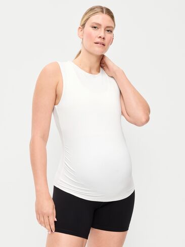 Old Navy Maternity Studioقميص جيرسي ناعم ملائم - ماجنوليا in Kuwait