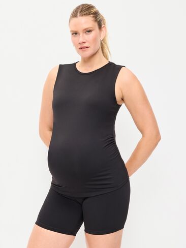 Old Navy Maternity Studioقميص جيرسي ناعم المجهز - بلاك جاك in Kuwait