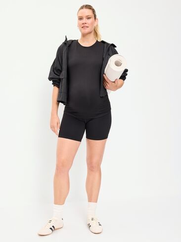 Old Navy Maternity Studioقميص جيرسي ناعم المجهز - بلاك جاك in Kuwait