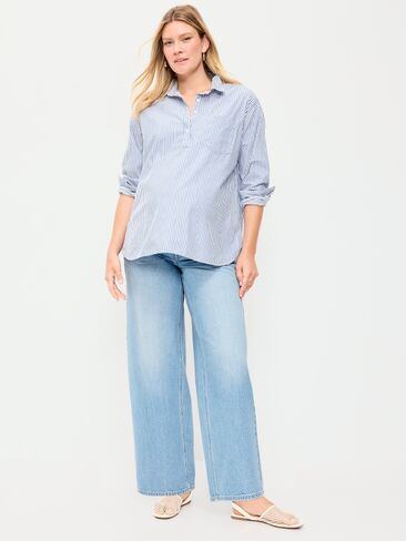 Old Navy Maternity Full-Panel Wow Baggy Jeans - Dreamweaver in Saudi Arabia