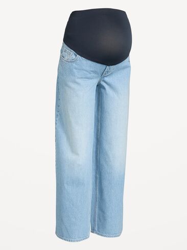 Old Navy Maternity Full-Panel Wow Baggy Jeans - Dreamweaver in Saudi Arabia