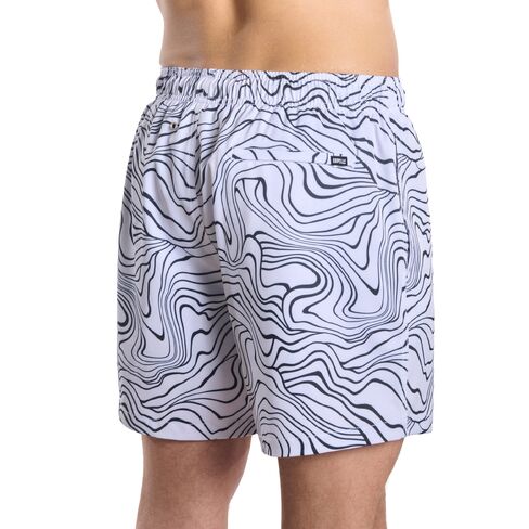 Capelle Miami Men's Premium Compression-Lined Hybrid Shorts - Sand Waves-Surf and Storm in Saudi Arabia