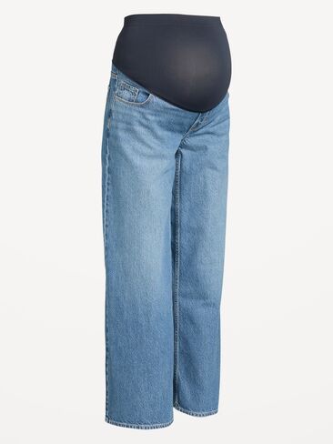 Old Navy Maternity Full-Panel Wow Baggy Jeans - Kiora in Saudi Arabia